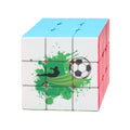 Fly Soccer Football Sports Magic Cube Puzzle 3x3 Toy Game Play