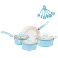 Non-Stick Kitchen Cookware and Utensil Set - 13 Pieces, Ideal for Gifting to Friends and Family