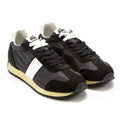 Lacoste Womens Court Pace Sneakers 6 Blk/Off Wht