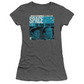 Star Trek - Final Frontier Cover - Juniors Teen Girls Cap Sleeve Shirt - Small