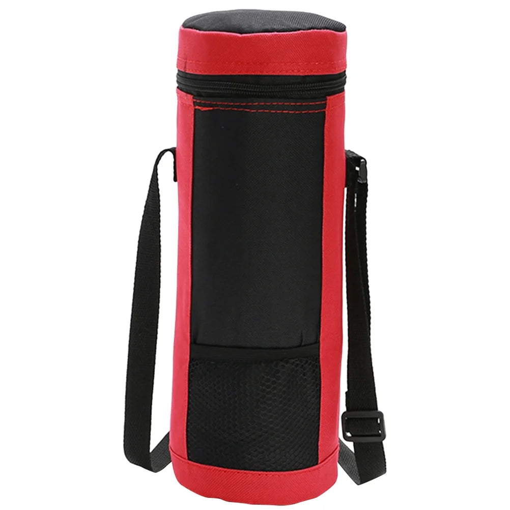 Gongxipen Outdoor Use Storage Bag Handheld Wine Bottle Thermal Bag Wear-resistant Picnic Beverage Pouch