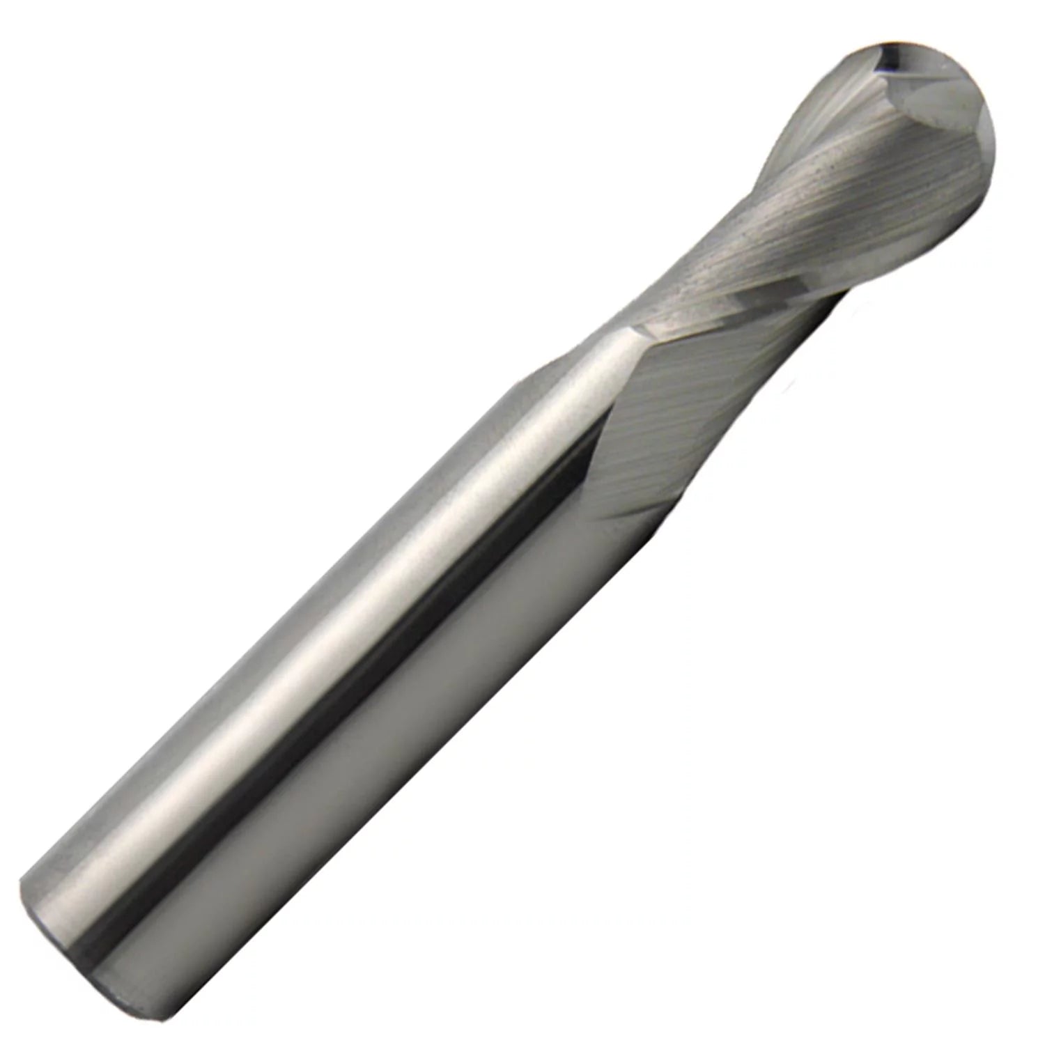9/32 Diameter 2 Flute Single End Ball 30¡ã Carbide End Mill End, 3/4Length of Cut, 5/16 Shank, 2-1/2 OAL