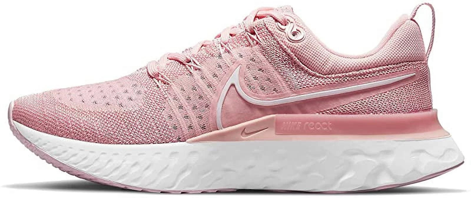 Nike Women's React Infinity Run FK 2 Running Shoe, Pink/Pink Glaze, 7 B(M) US