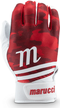 Marucci Youth Crux Camo Batting Gloves Red Medium /Red