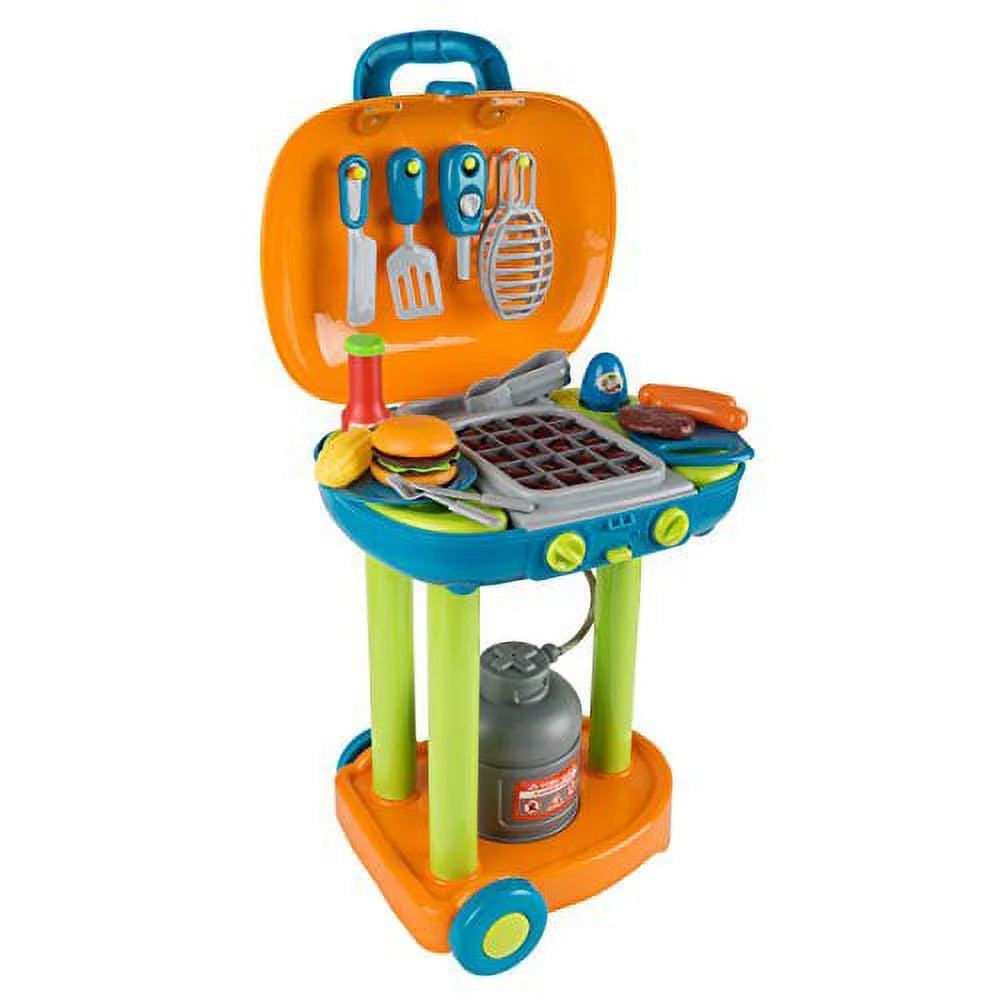 Hey Play 80-PP-TK081711 BBQ Grill Toy Set