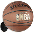 Wallniture Sporta Ball Holder Metal Storage Rack for Basketball Volleyball Football Soccer Ball, Black