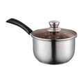 Small Saucepan, Utensils with Glass Lid, Cooking Pot for Dining Room Restaurant