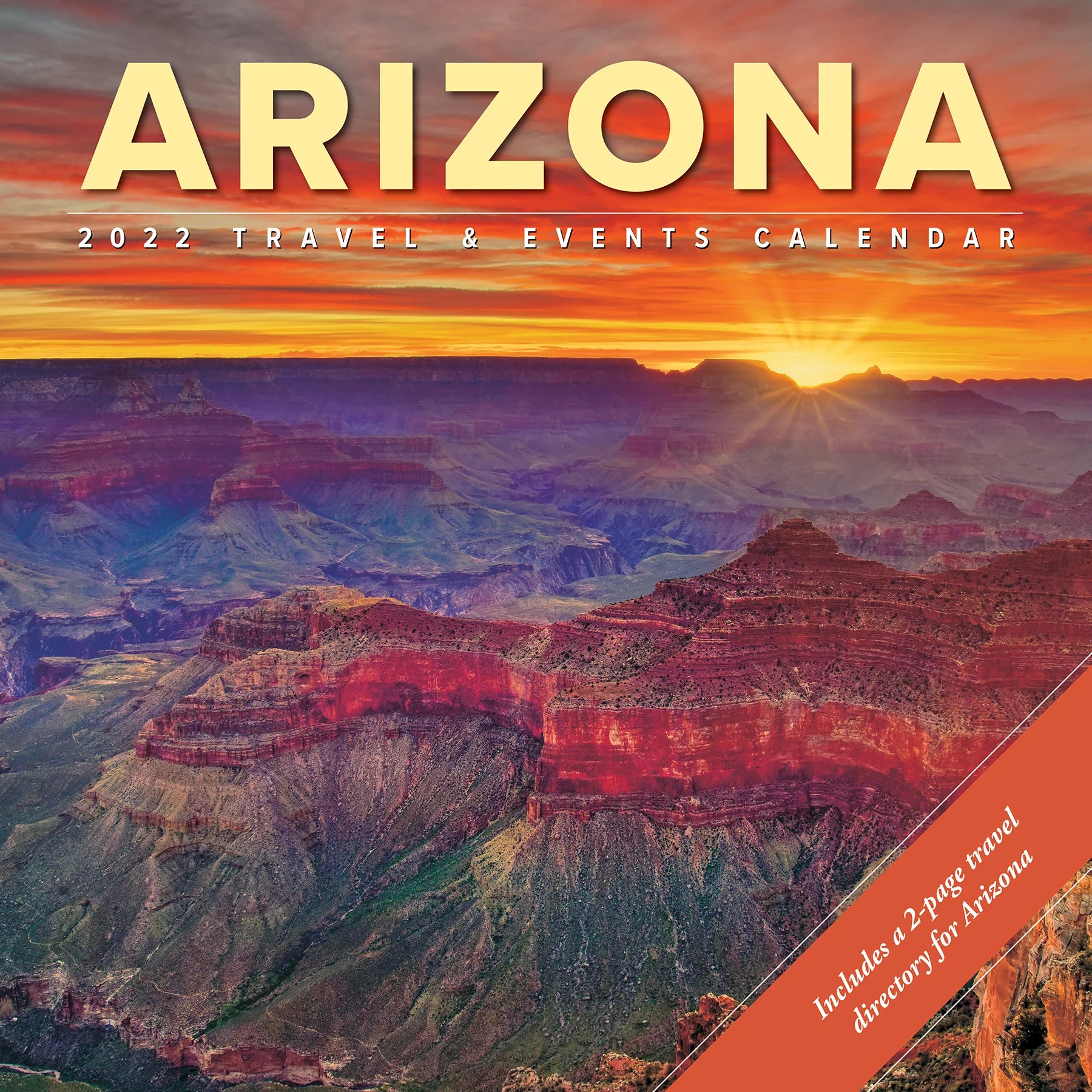 Willow Creek Press Arizona 2022 Wall Calendar