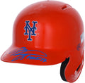 Mike Piazza New York Mets Autographed Alternate Chrome Mini Batting Helmet with HOF 16 Inscription - Fanatics Exclusive - Fanatics Authentic Certified