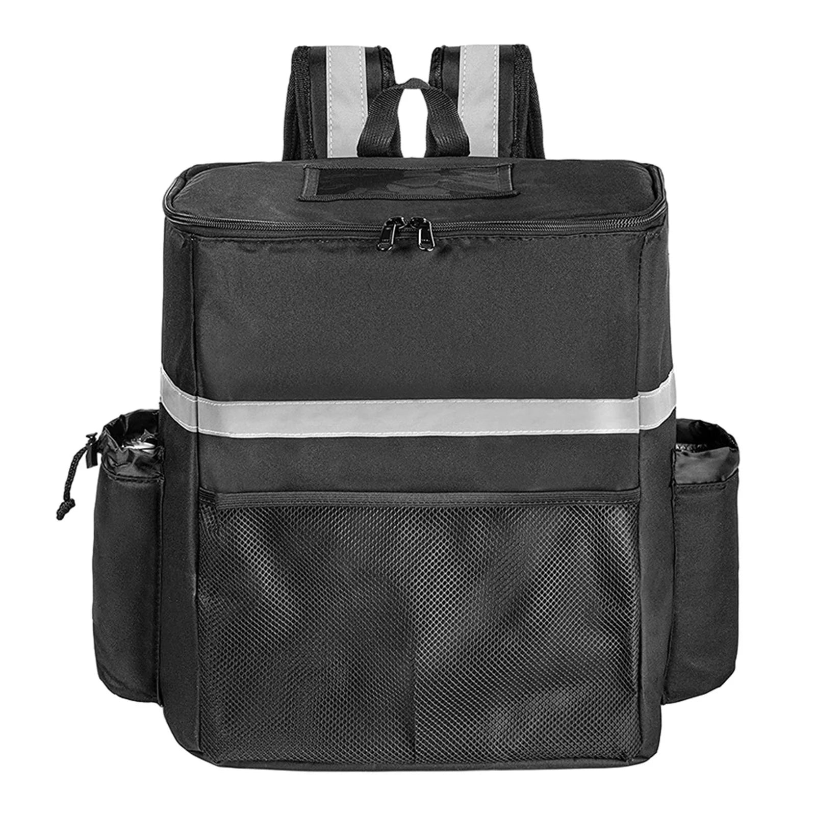 TISHITA Large Insulated Cooling Bag Delivery Bag Soft Food Hot or Cold Food Picnic Tote Bag Backpack for BBQ Beach Camping Holiday Travel