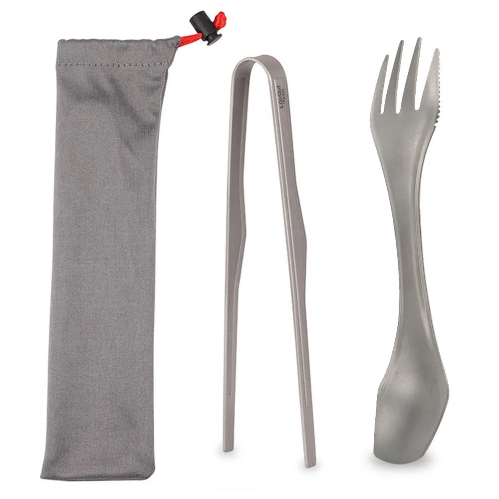 Lixada Clip,Spork BBQ Tool barbecue BBQ Tool Clip Spork BBQ BUZHI Barbecue Clip QAHM SIUKE