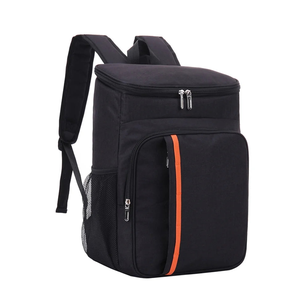18L Large Capacity Leak Proof Lunch Backpack Thermal Large Picnic Cool and Warm Insulated Bag Out