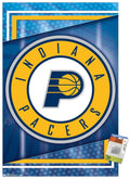 NBA Indiana Pacers - Logo 17 Wall Poster with Push Pins, 22.375 x 34