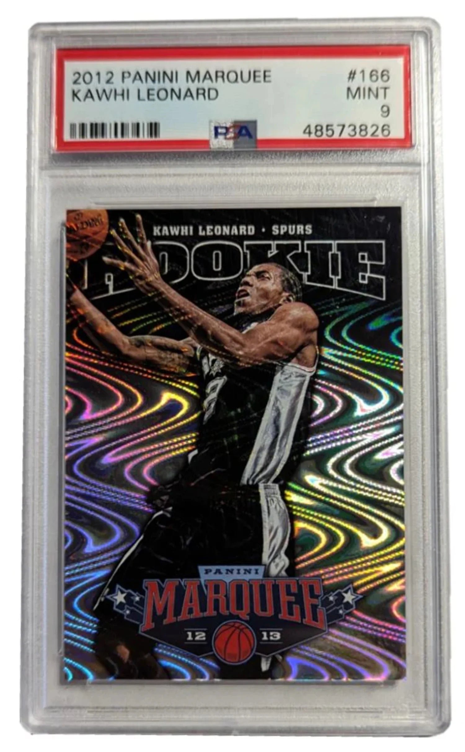 2012 Panini Marquee-Kawhi Leonard-RC # 166 PSA 9