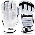 Franklin Sports MLB CFX Bro Batting Gloves, Pearl/Black (2015), Adult Large