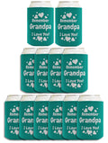 ThisWear Grandpa Gifts for Men for Remember Grandpa I Love You 12-Pack Can Coolers Coolies Grandpa