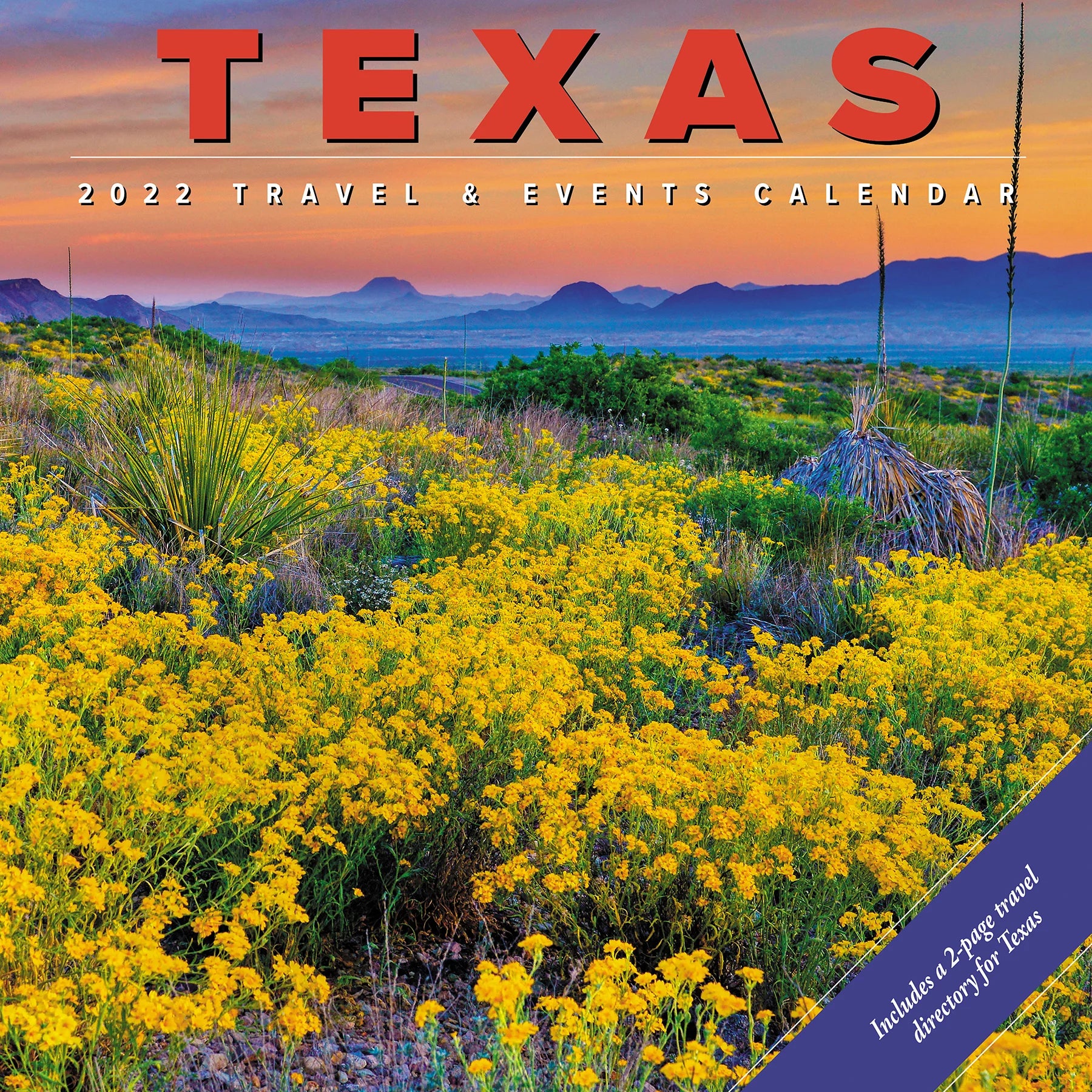 Willow Creek Press Texas 2022 Wall Calendar