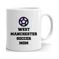 Tri Icon West Manchester Soccer Mom Ceramic Dishwasher And Microwave Safe Mug By Undefined Gifts