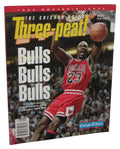 NBA Basketball 1993 Souvenir Issue Three-peat! Bulls Michael Jordan Magazine Book