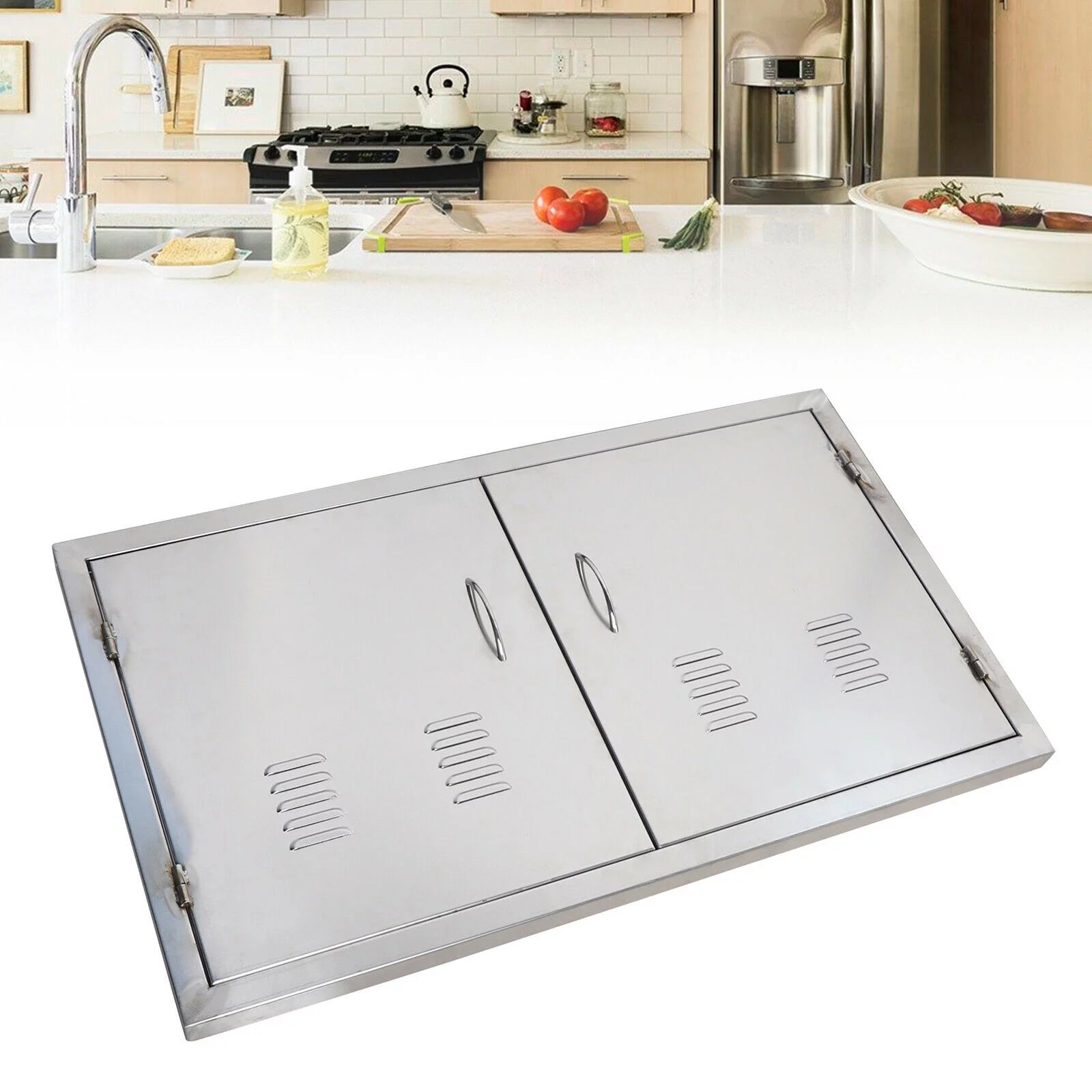 BBQ Island Access Doors Stainless Steel Cabinet Kitchen Doors Outdoor 36 x 21