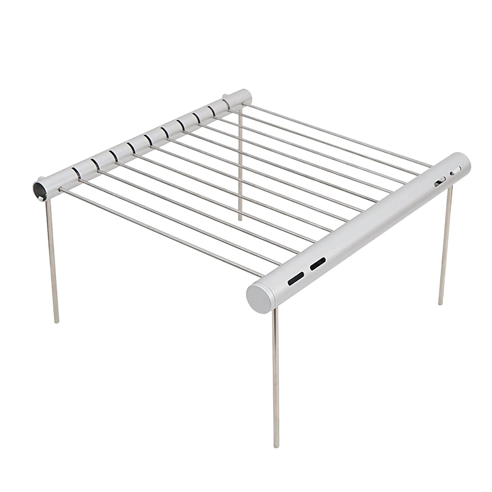 X5m Front Grill For Grill Portable Outdoor Picnics Grill Camping Barbeque Folding Cooking Camping & Hiking Outdoor Baking Tray Holder