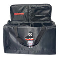 Sneakerhead Large Premium Shoe Bag & GYM, Travel Luggage Duffel Bag with 4 Adjustable Compartments for Sneakers, Clothing (Black)?