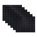 BadyminCSL BBQ Grill Mat Non Stick With Holes Heavy Duty Reusable Safe Black Mesh Grill Pad