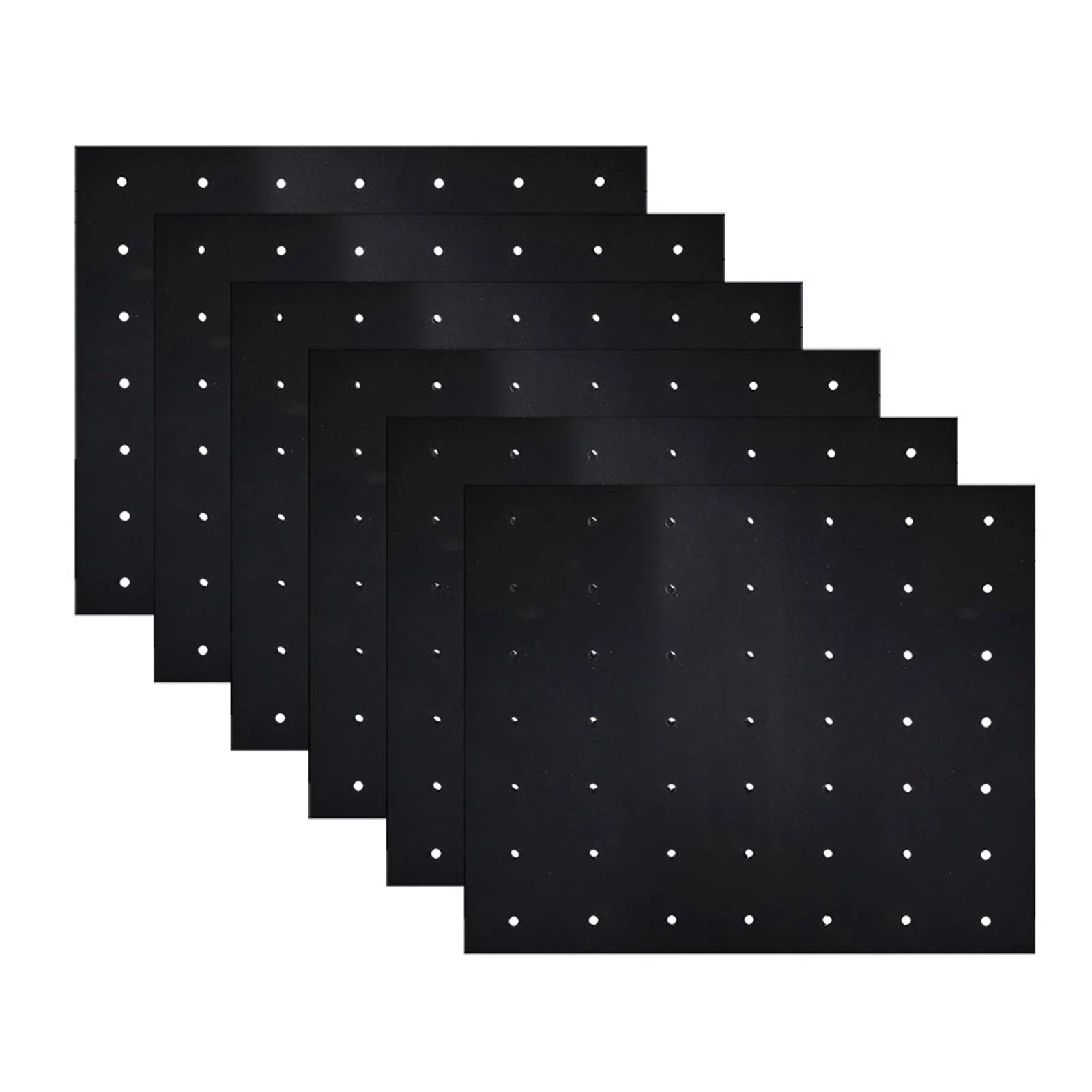 BadyminCSL BBQ Grill Mat Non Stick With Holes Heavy Duty Reusable Safe Black Mesh Grill Pad