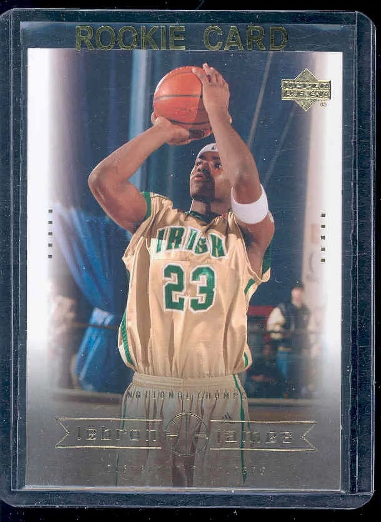 2003 Upper Deck #5 National Champs Lebron James Rookie Card
