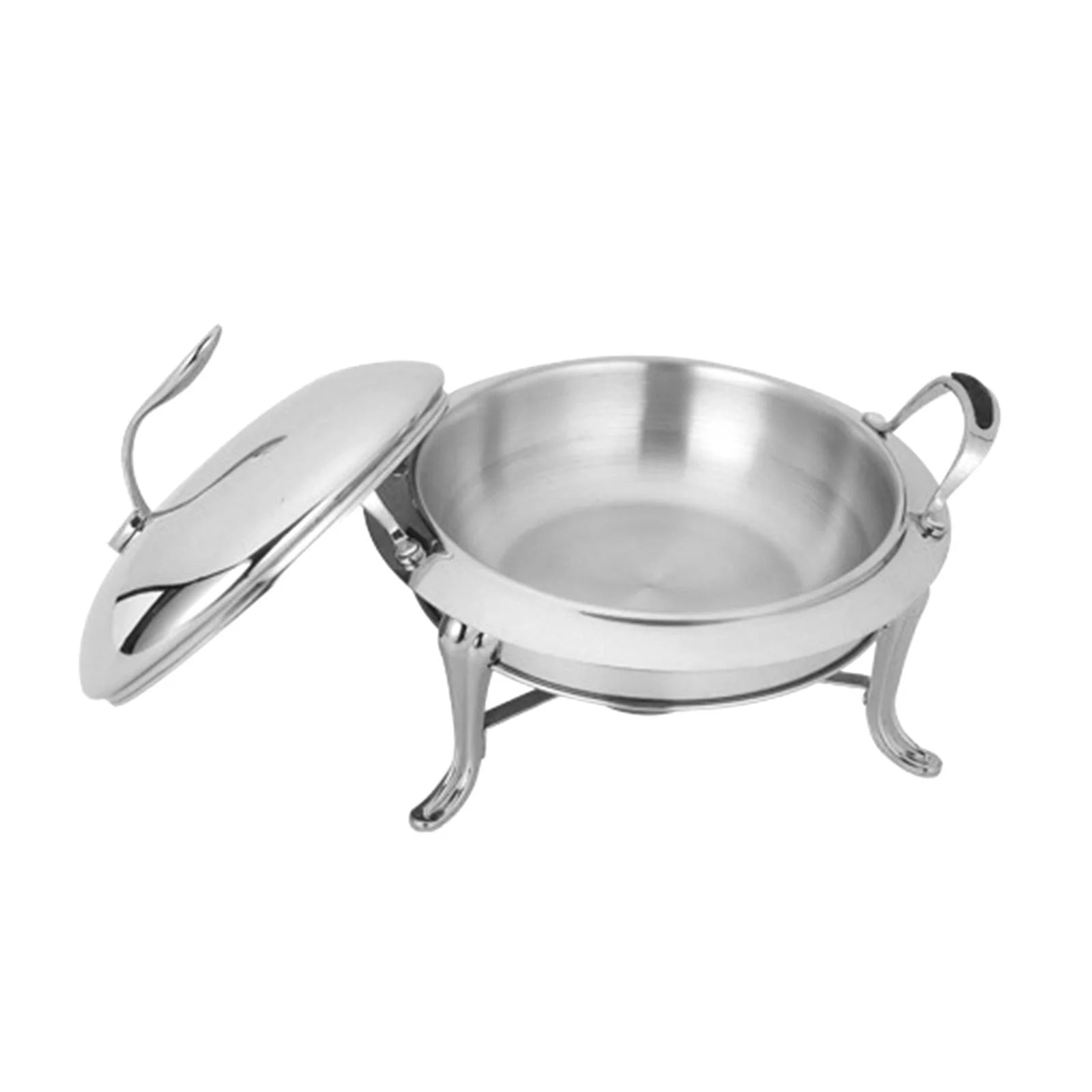 Tongina Chafing Dish Serving Dishes Plates Small Hot Pot for Travel Barbecue Camping