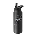 Logo Chair 727-S34QB-8 34 oz NBA San Antonio Spurs Quencher Stainless Bottle