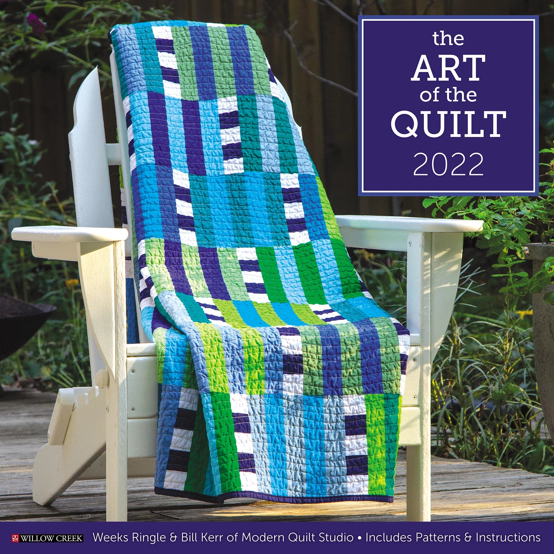 Willow Creek Press Art of the Quilt 2022 Wall Calendar