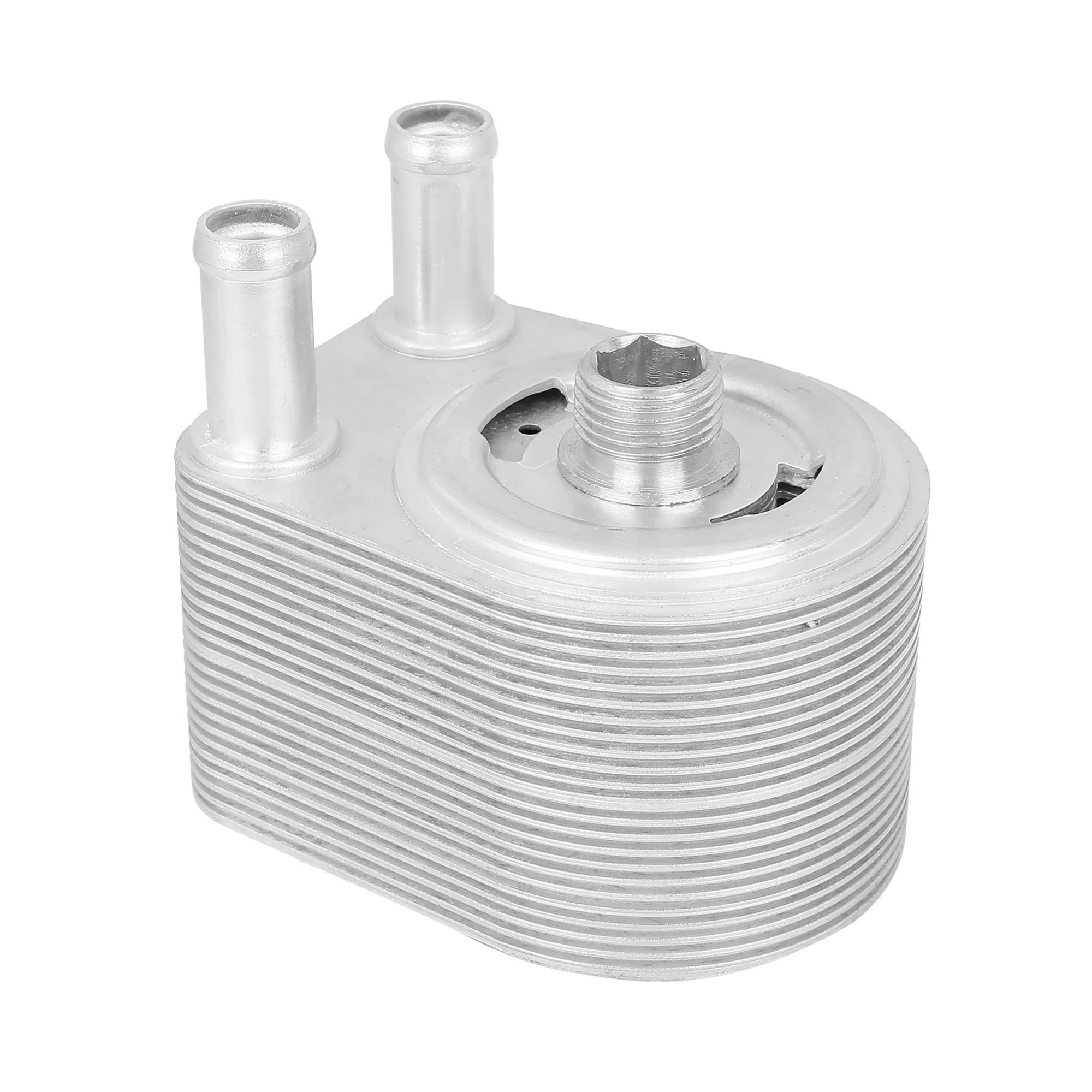 4526544 Automobile Engine Oil Cooler Metal Silver Tone for Land Rover LR3 05-09
