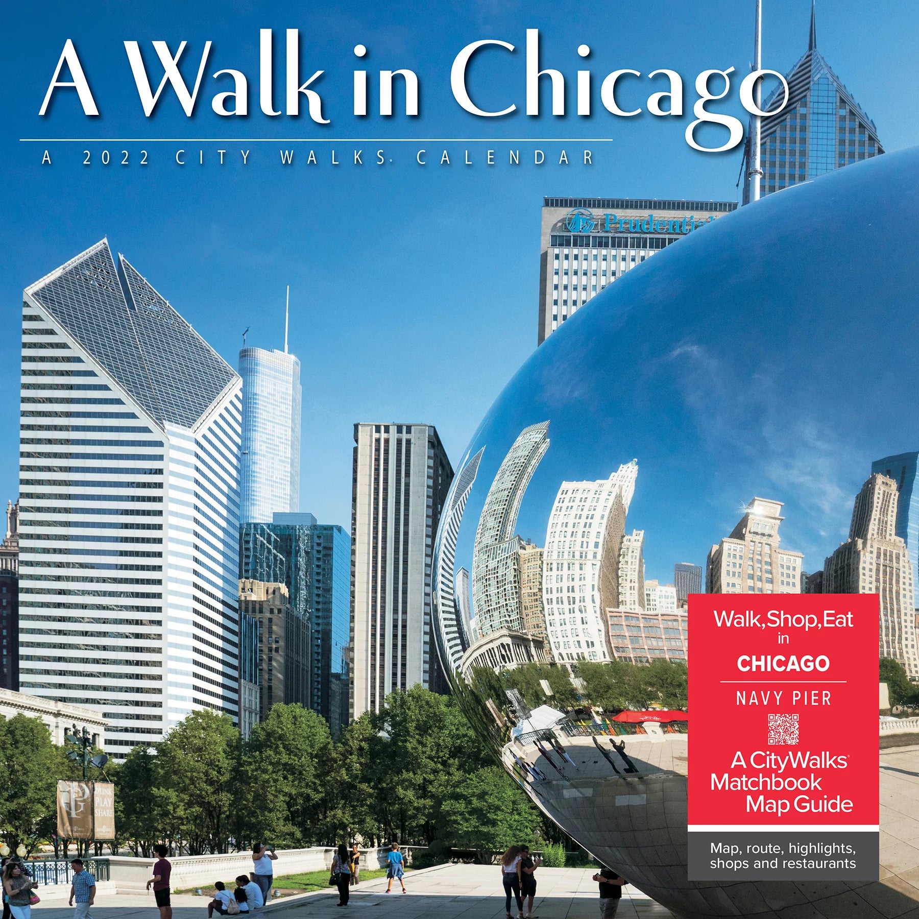 Willow Creek Press A Walk in Chicago 2022 Wall Calendar