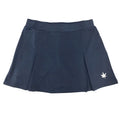 Boast Women's Pleated Court Tennis Skirt, X-Large, Navy Blue