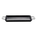 Outdoor Cooking Large BBQ Tray Grill Pan Bowl Vegetables Grill Basket Grating Wok for Grill, Gas Grill, Food Holder