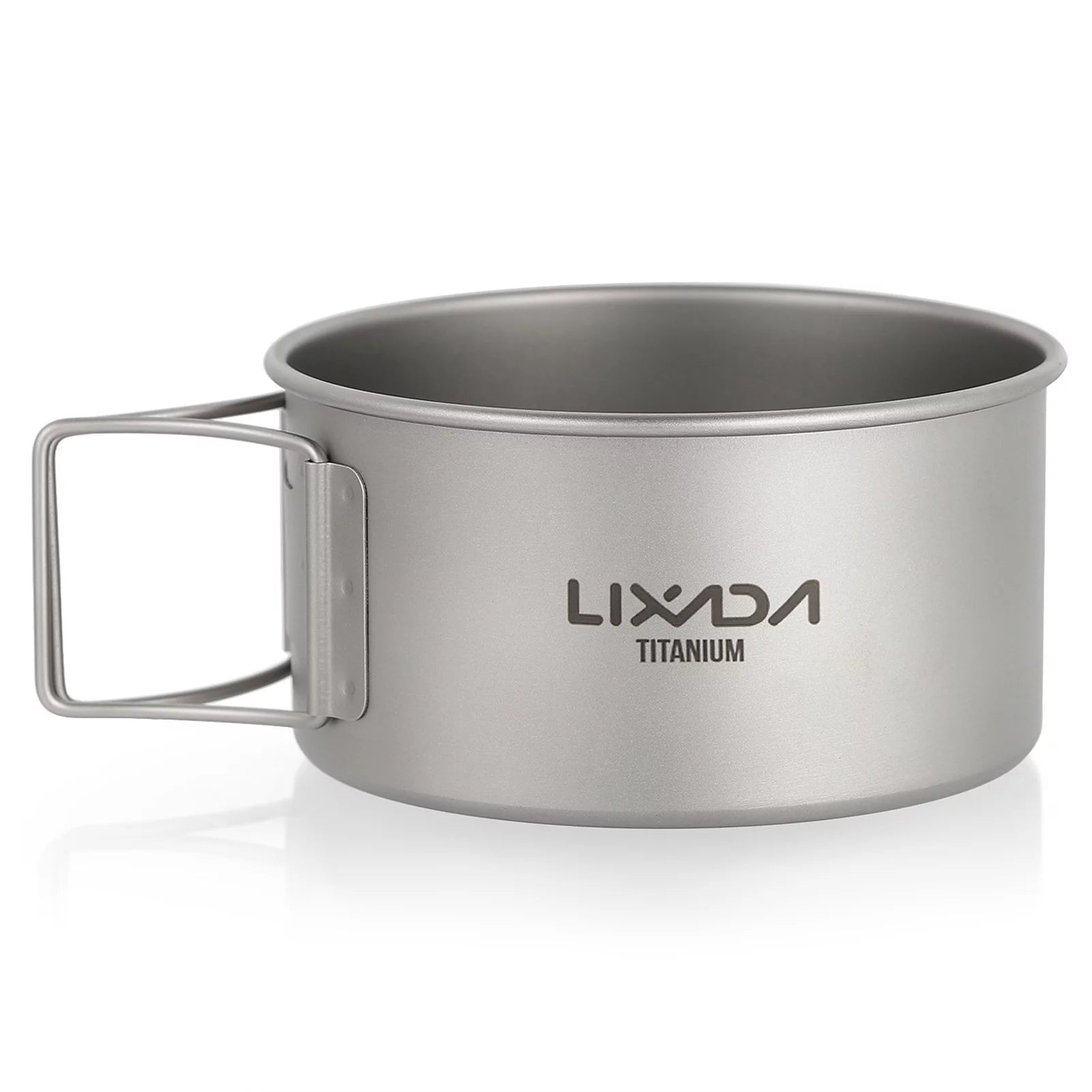 Lixada  Bowl with Folding Handles Dinner Food Container for  Camping Hiking Backpacking