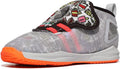 Nike Lebron XIX (Infant/Toddler) Grey Fog/Roma Green/Total Orange/Crimson 7 Toddler M