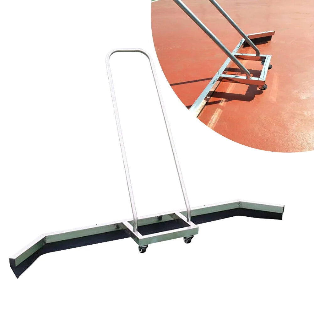 Tennis Court Squeegee Sweeper Water Absorbing Remover Rain Shuttle Broom