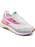 Puma Womens Cruise Rider Silk Road Faux Suede Running Shoes Multi 6 Medium (B,M)