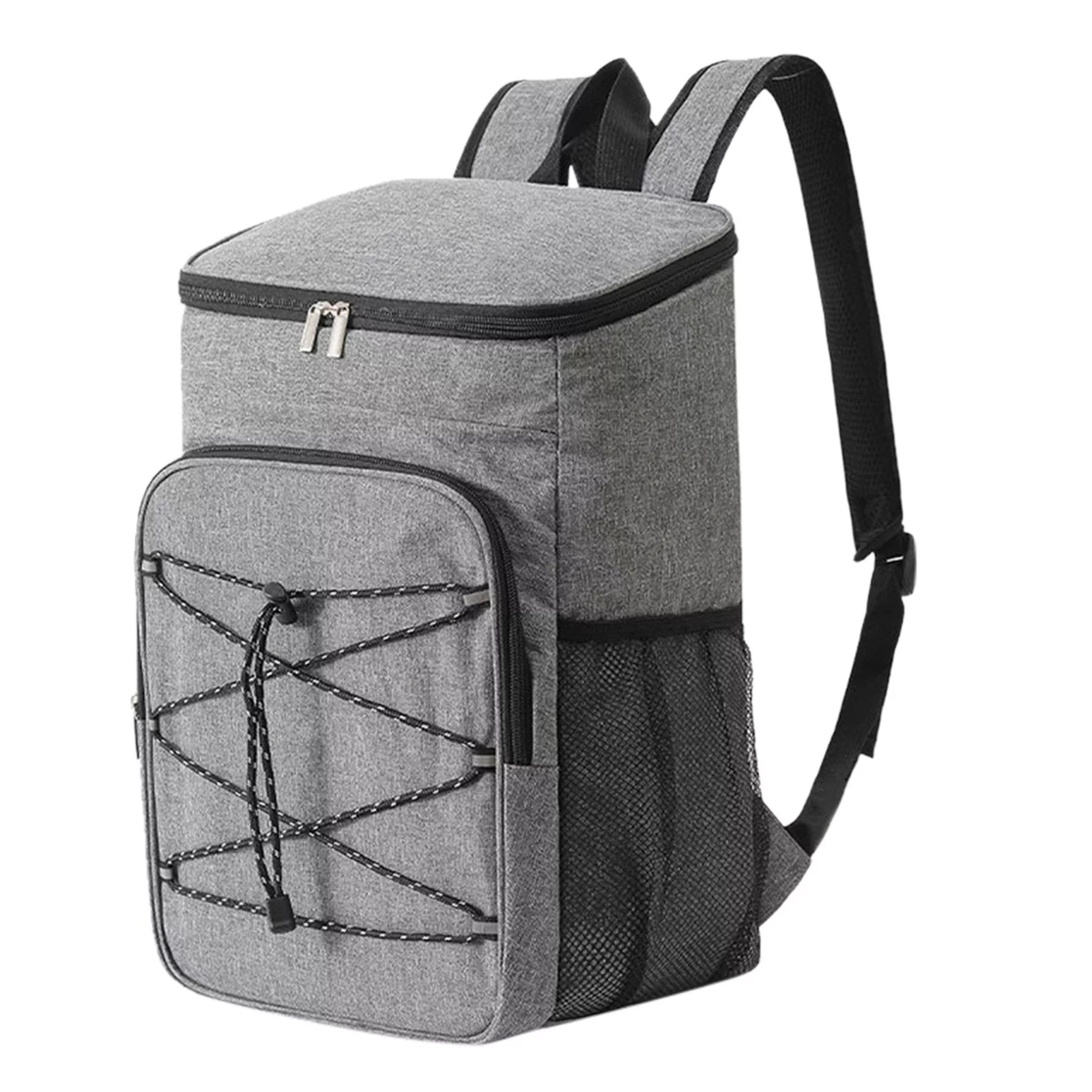 Outdoor Picnic Backpack Cold Bag Thickened Large Capacity Thermal Shoulder Bag Workout Bag with Lunch Compartment