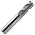 3/16 3 Flute Single End Carbide End Mill 40¡ã Degree Helix.625 Flute Length, 2OAL
