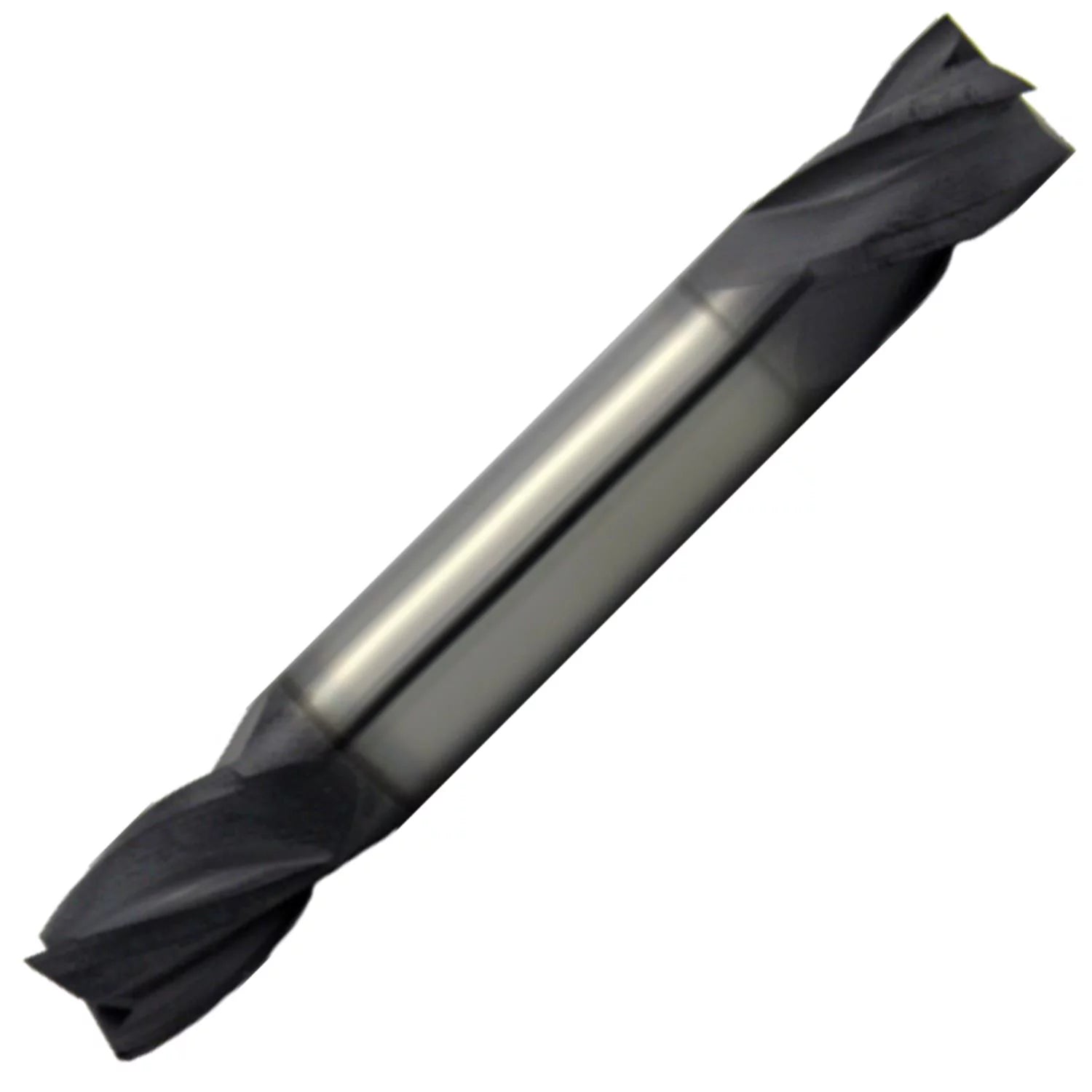3/16 Diameter 4 Flute Double End 30¡ã Carbide End Mill ALTiN Coated,3/8Length of Cut, 3/16 Shank, 2 OAL