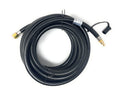 Madol 24 feet Low Pressure Propane Quick-Connect Hose 3/8 Female Flare Nut Coupling x 3/8 Female Flare Quick Disconnect Propane Hose Extension