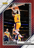 LeBron James Los Angeles Lakers Fanatics Exclusive Parallel Panini Instant First Player in NBA History with 30K Points, 10K Rebounds, and 9K Assists Single Trading Card - Limited Edition of 99