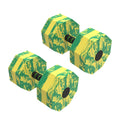 AMLESO 2Pcs tic Dumbbells, Water Dumbbells, Hand Bars Swim Pool Resistance Pool Floating Dumbbells for Water Sports 27x15x15cm