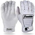 Franklin Sports CFX Pro Adult Series Batting Glove , Pearl/White/Black, Adult XX-Large