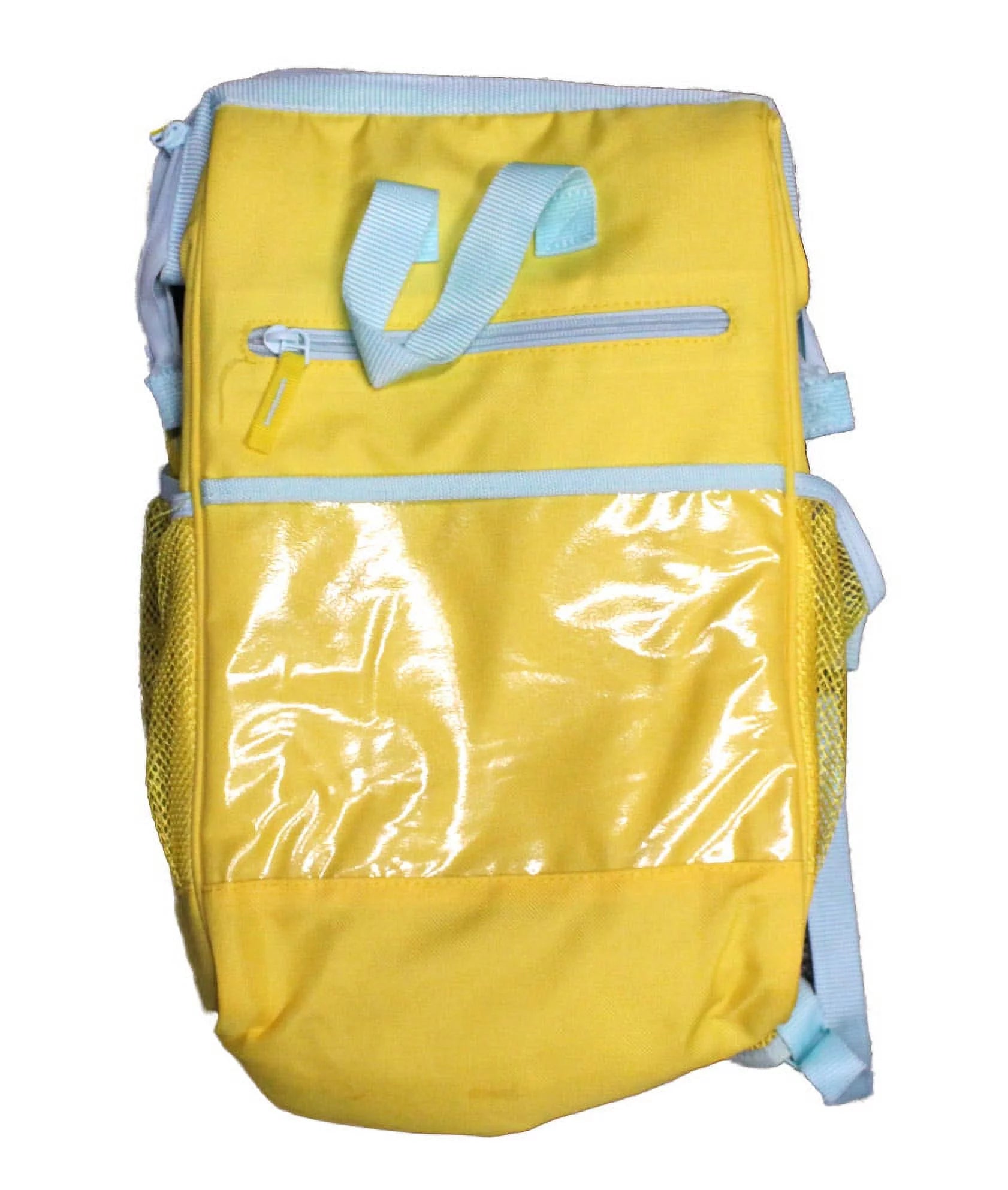 Sun Squad 16-Can Wide Mouth Backpack Cooler Yellow
