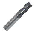 3/8 3 Flute Single End Carbide End Mill 40¡ã Degree Helix TiCN Coated 1 Flute Length, 2-1/2OAL