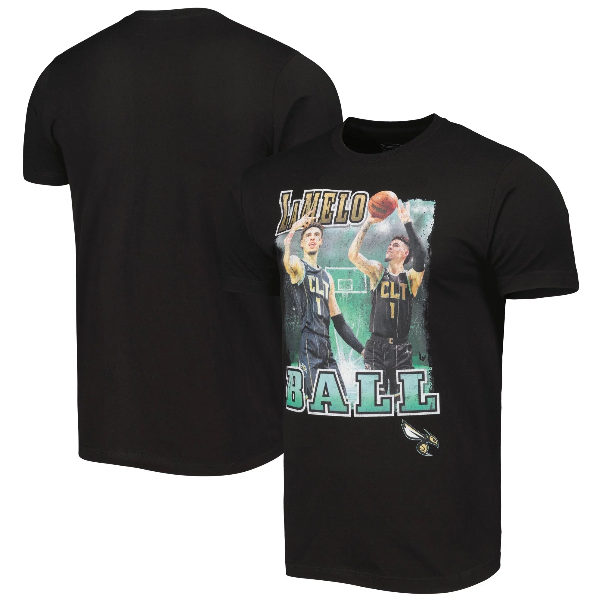 Unisex Stadium Essentials LaMelo Ball Black Charlotte Hornets City Edition Double Double Player T-Shirt